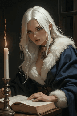 Portrait der Erzmagierin Shalia