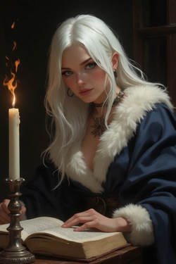 Portrait der Erzmagierin Shalia